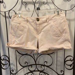 Nude/light pink AE shorts